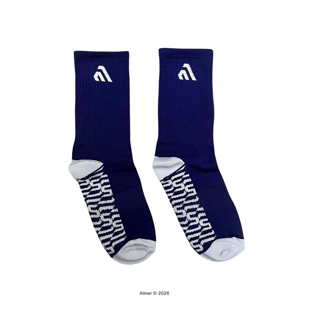 Crew Socks - Kaoskaki Pendek Sport By Almer Apparel