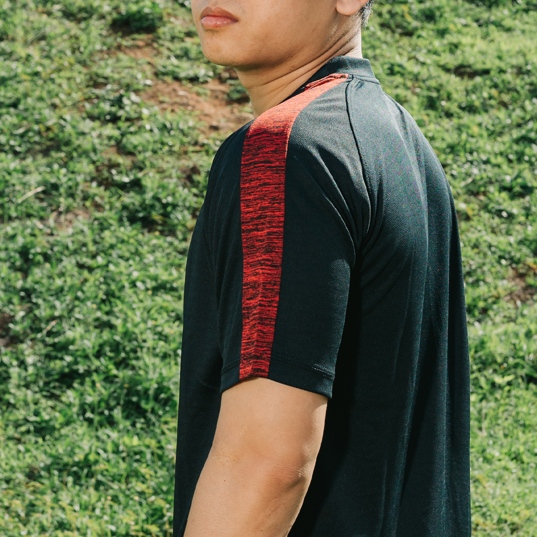 STRIPE MISTY MERAH